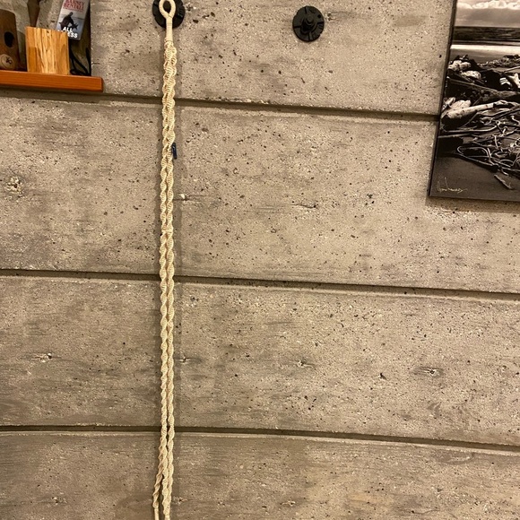 Large Macrame Plant Hanging Cord - Picture 4 of 7